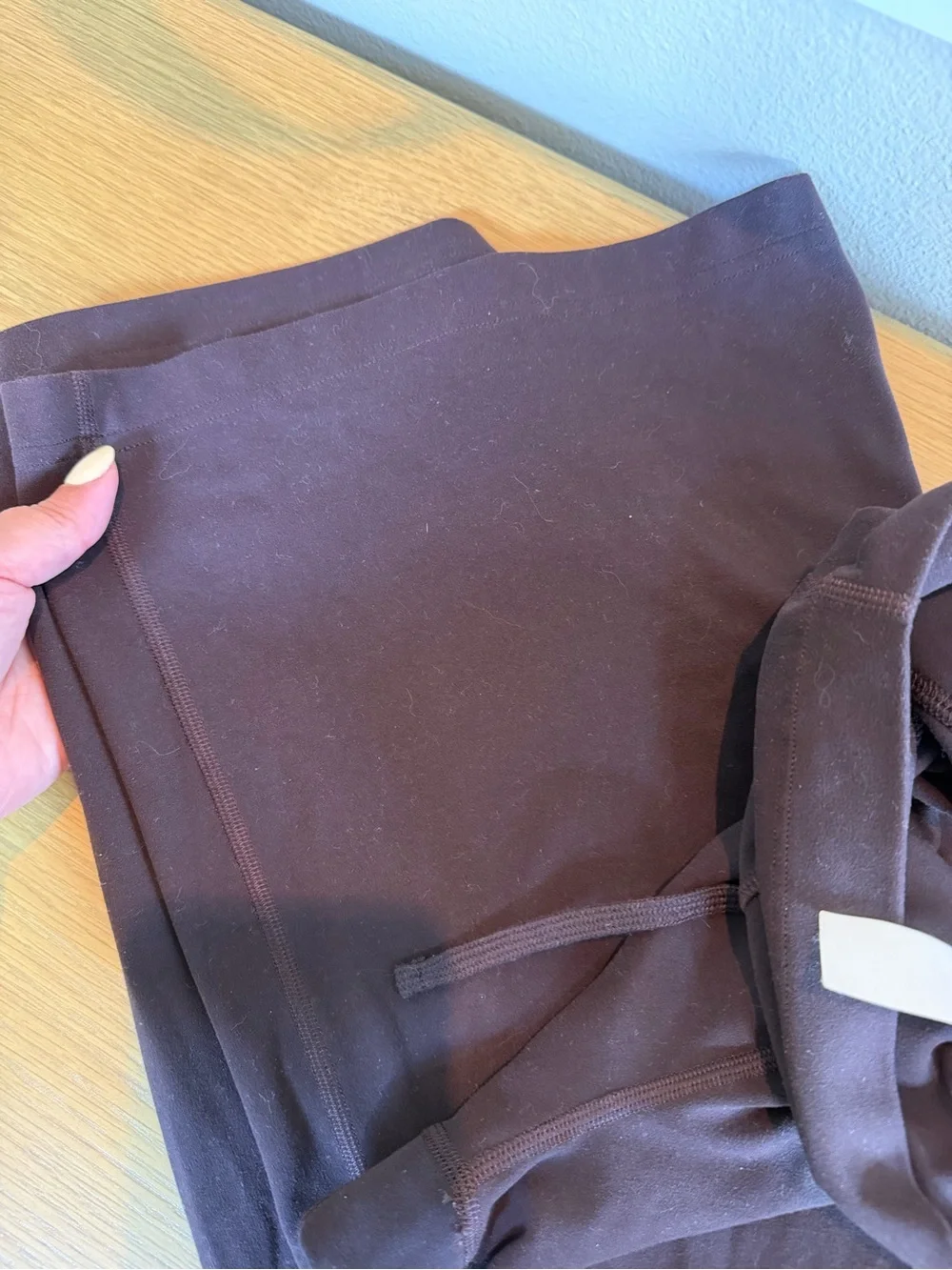 lululemon athletica Dark Brown High-Rise groove thermal large
